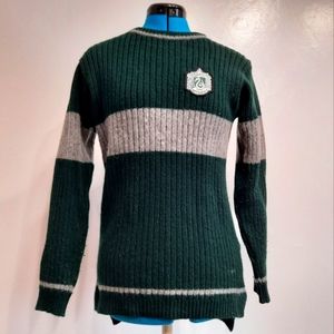 Harry Potter Slytherin Quidditch Sweater